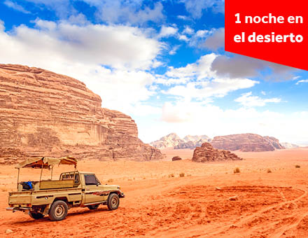 Jordania única con Petra y Wadi Rum
