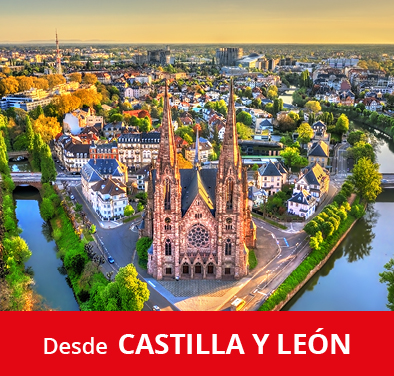 La Alsacia, Luxemburgo y Paris